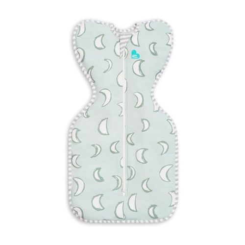 Love to Dream Swaddle UP, Baby Sleep Sack, Self-Soothing Swaddles for Newborns, Get Longer Sleep, Snug Fit Helps Calm Startle Reflex, New Born Essentials for Baby, 1.0 TOG, 13-19 lbs, Eclipse Olive