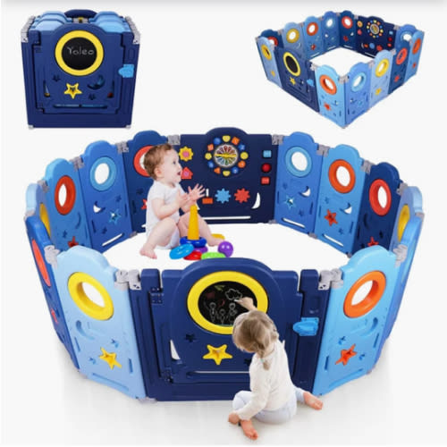 Neche Baby Playpen Safety Gate | Wayfair