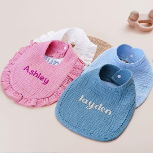 Baby Gift, Personalized Baby Bib and Burp Cloth, First Mothers Day Gift, Embroidered Baby Gift Box, Baby Shower Gift for Boy or Girl