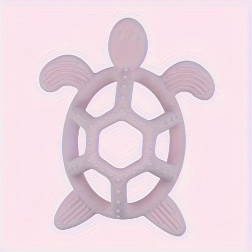 cute turtle teether bpa free silicone