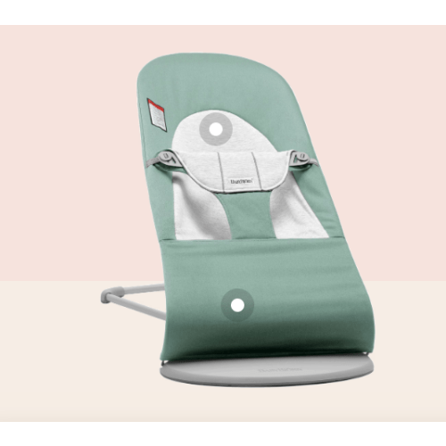 BabyBjörn Bouncer Balance Soft in Light Sage / Gray
