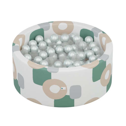 Ball Pit + 200 Pit Balls - Gray OR Marble