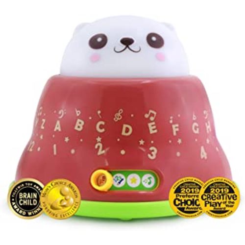 BEST LEARNING Whack and Learn Mole - Educational Interactive Light-Up Toy for Infants Babies Toddlers for 6 Month and up - First Baby Boy or Baby Girl Birthday Gift