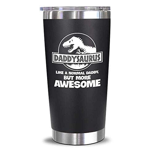 NewEleven Fathers Day Gift For Dad From Daughter, Son, Kids - Birthday Gift For Dad, Husband, Men - Best Present Idea For Father, Husband, Bonus Father From Daughter, Son, Wife - 20 Oz Tumbler