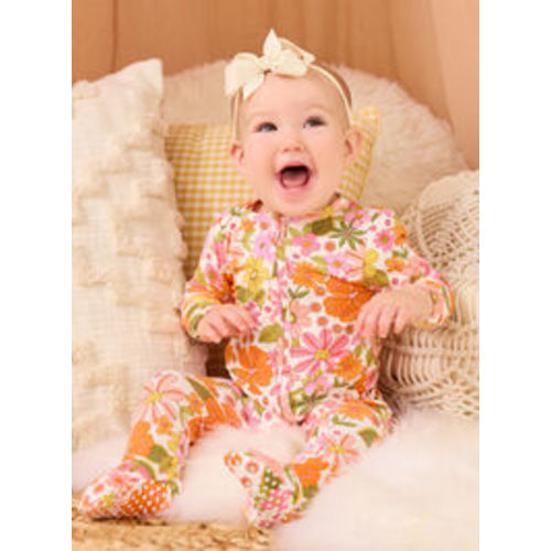 Sophia Boho Beauty Floral in Orange | Tullabee