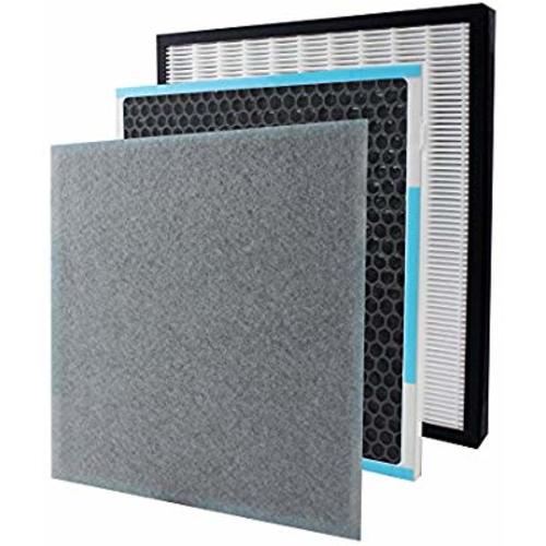 InvisiClean True HEPA/Activated Carbon Replacement Filter - Compatible Aura IC-5018 and Sensa IC-5120 Air Purifier