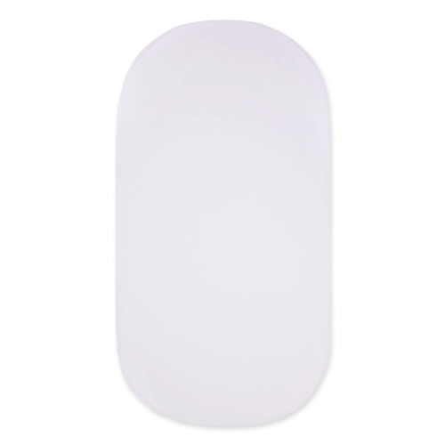 Solid Organic Cotton BEESNUG® Fitted Bassinet Sheet - Cloud