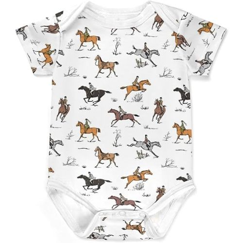 Baby Clothes, Cute Baby Onesie, Short Sleeve Infant Baby Stuff Shower Gifts for Boys Girls