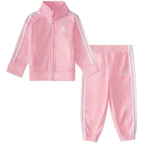 adidas baby-girls 2-piece Classic Tricot Track Suit With Jacket & Pants