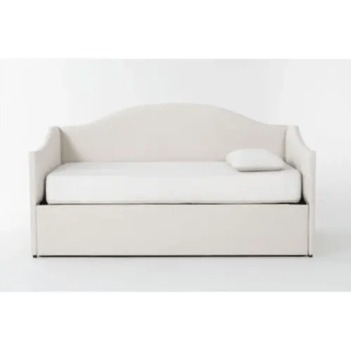 Rory II Twin Upholstered Daybed With Pull-Out Twin Trundle / Storage Unit
