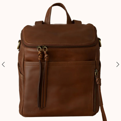 Luxe La Mère diaper leather Backpack Original
