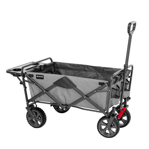 Mac Sports Folding Wagon with Tailgate and Table