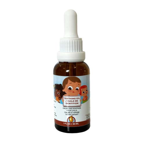 Punkin Butt Teething Oil 1 oz Glass Bottle