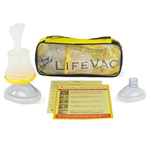 LifeVac - Choking Rescue Device Home Kit for Adult and Children First Aid Kit, Portable Choking Rescue Device, First Aid Choking Device, Travel Kit