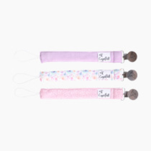 Copper Pearl Binky Clip Set (3 Pack) - Bloom
