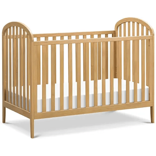 DaVinci Beau 3-in-1 Convertible Crib in Honey, Greenguard Gold Certified