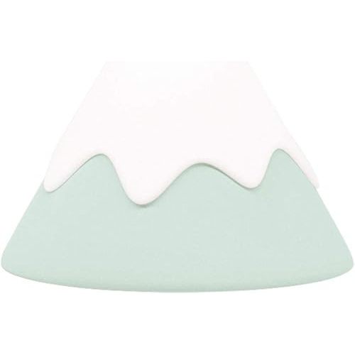 DesignNest Night Light, Snow Mountain lamp, Tap Control, Timer Setting, Soft Silicone, Dimmable, Soft Eye Caring, Rechargeable, Portable, Nursery lamp, Nursery Decor(Green)