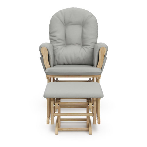 Hoop Glider with Ottoman