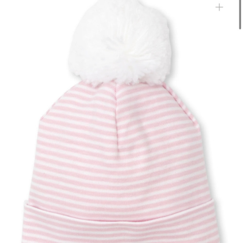 Classic Rib Pink Stripe Hat
