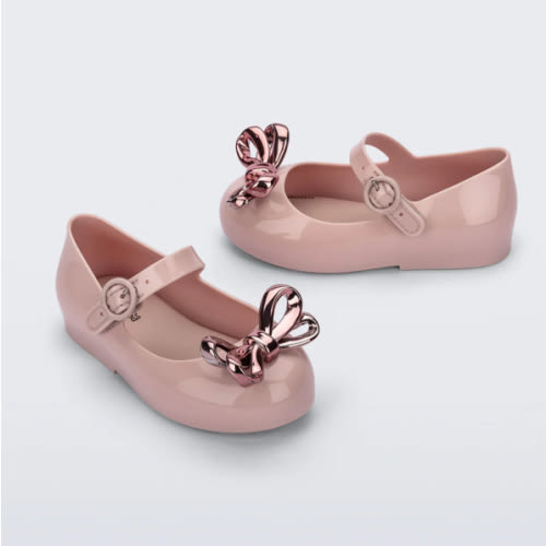 Sweet Love Glam Flat in Pink for Babies | Mini Melissa Shoes US