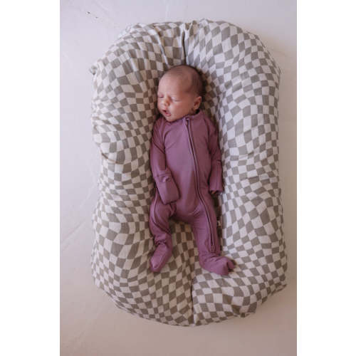 Bamboo Zip Pajamas | Amethyst