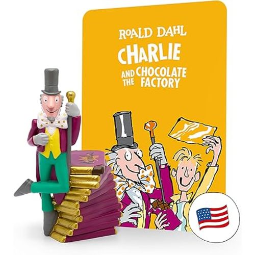 Tonies Willy Wonka Audio Play Character from Roald Dahl's Charlie and The Chocolate Factory