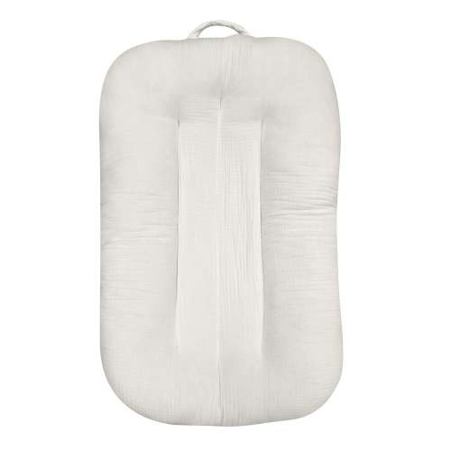 Deluxe 4ply Muslin Cozy Baby Nest - Ivory