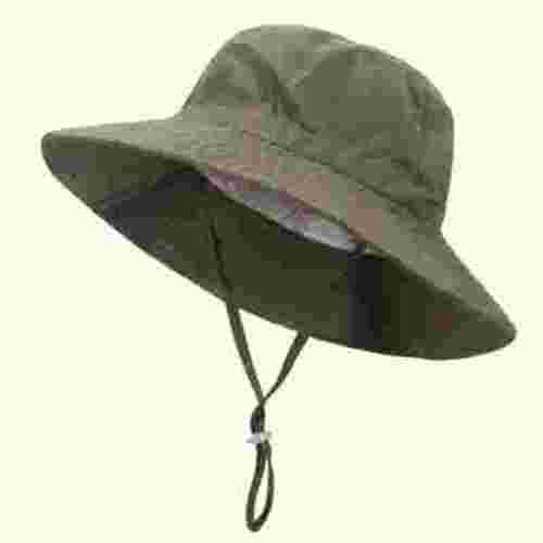Lovskoo Toddler Boys Girls Cotton Bucket Hat Summer Sun Hat for Sun Protection Baby Fashion Cute Solid Color Sunscreen Cap Olive Green