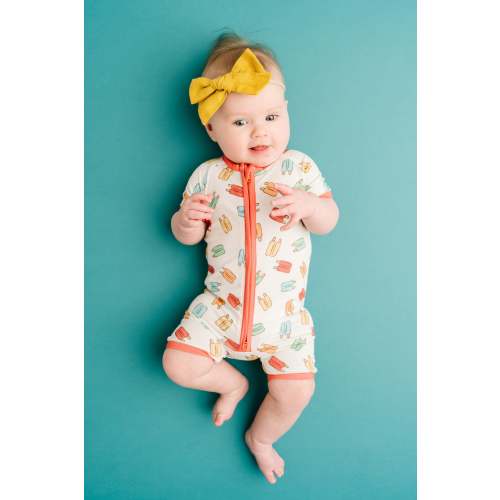 Summer Popsicles Bamboo Short Romper