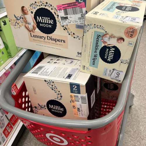 Millie Moon Luxury Diapers - Various Sizes