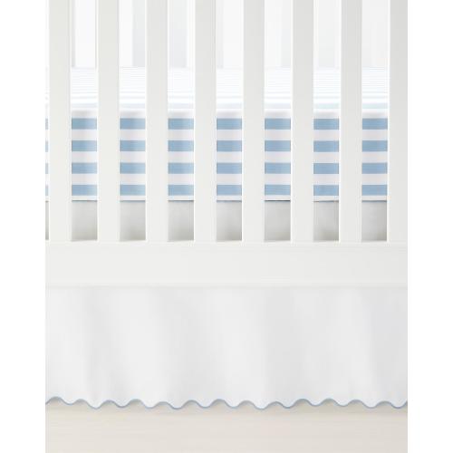 Wave Crib Skirt | Serena and Lily