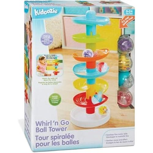 Amazon.com: Kidoozie Ball Drop | Toddler Toy | Learning & Developmental Tower | Activity & Educational Preschool Toys & Games : Toys & Games