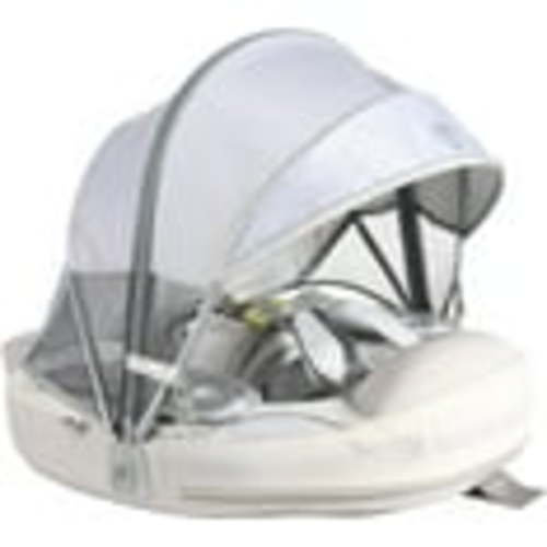 Mambobaby Non Inflatable Swimming Pool Angel Float with Canopy, Silver