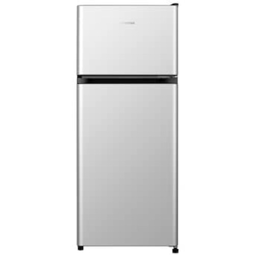 Hisense 4.4-cu ft Mini Fridge with Freezer ( Silver ) ENERGY STAR in the Mini Fridges department at Lowes.com