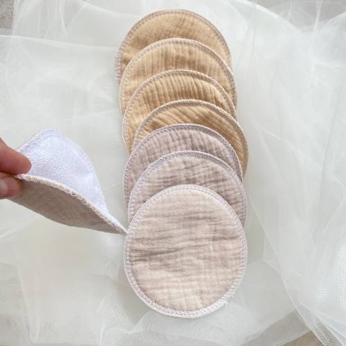 Set Reusable nursing pads, washable breast pads, nursing mom gift, Eco Friendly Nursing, lactation gift for mom-to-be, baby shower gift