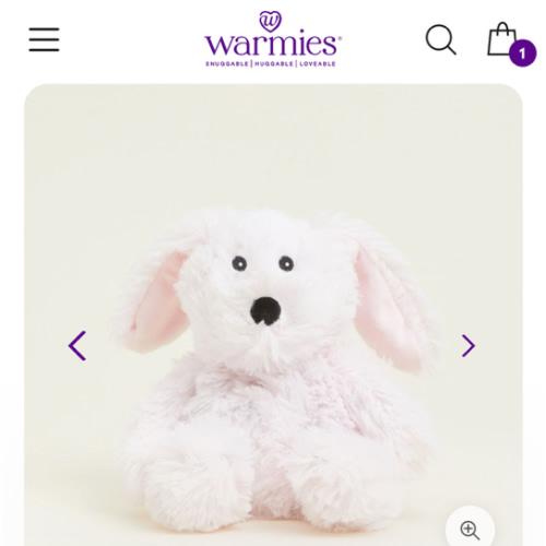 Bunny Warmies Junior