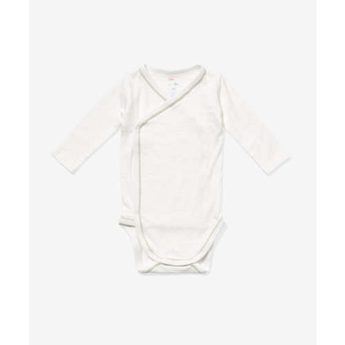 Newborn & Baby Crossbody One-Piece In Blue | Oso & Me