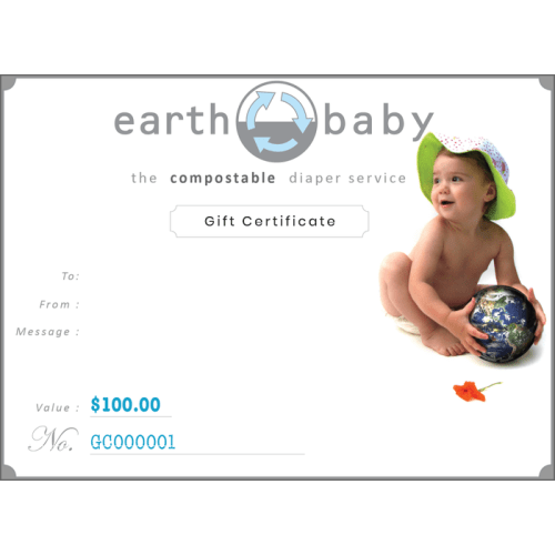 Gift certificate:: REDYPER Compostable Diaper Service | San Francisco Bay Area
