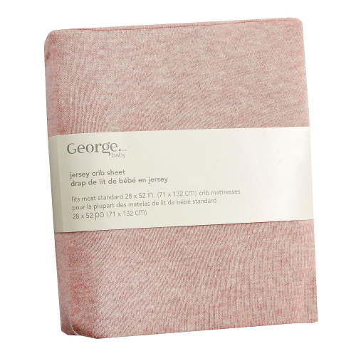 George baby Jersey Crib Sheet, Sizes 28" x 52"