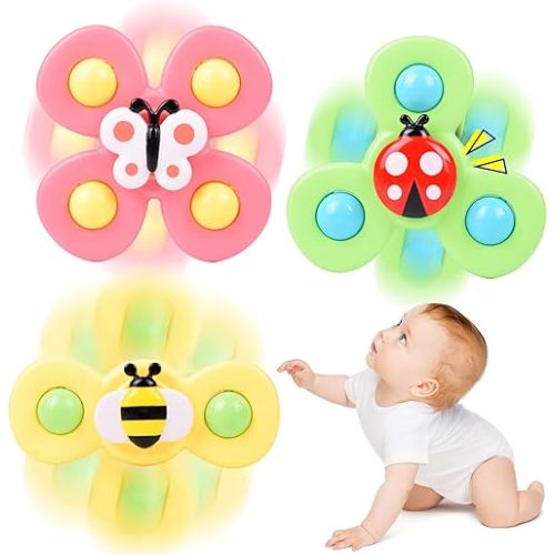 Suction Cup Spinner Toy (Colorful)