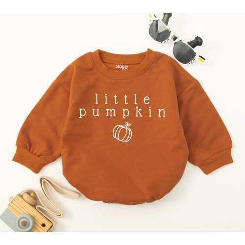 Little Pumpkin Baby Romper, Natural Fall Baby Bodysuit, Cute Fall Bodysuit, Pumpkin Baby Gift, Hello Pumpkin Baby Clothes, Pumpkin Outfit