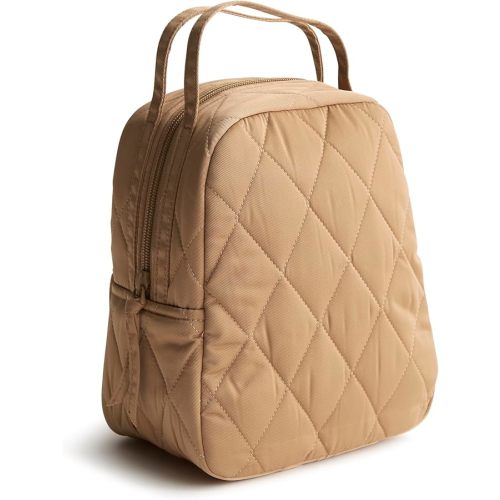 Vera Bradley Women's Performance Twill Lunch Bag, Tiger's Eye, One Size