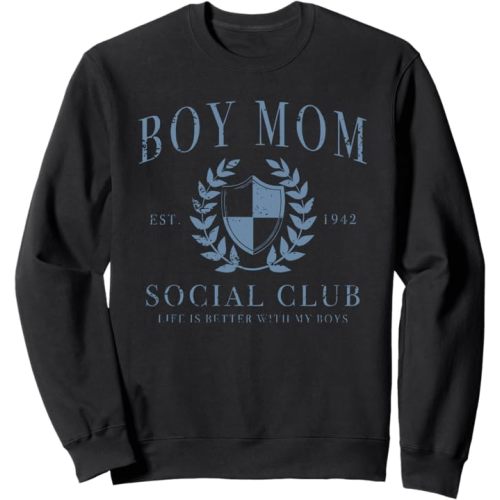 boy mom social club Sweatshirt