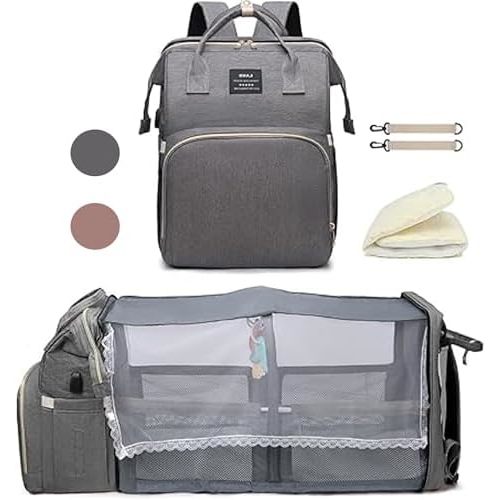 Diaper Bag Backpack with Changing Pad - Multifunction Large Capacity Baby Bag for Girl Boy Women – Waterproof Baby Diaper Bag