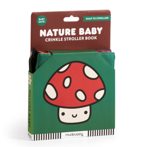 Nature Baby Crinkle Fabric Stroller Book by Mudpuppy