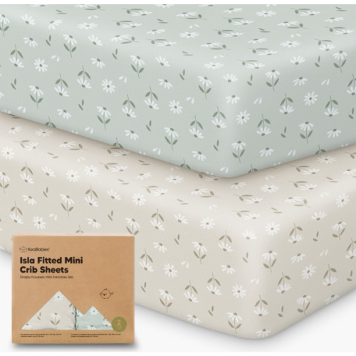 Isla Fitted Mini Crib Sheets