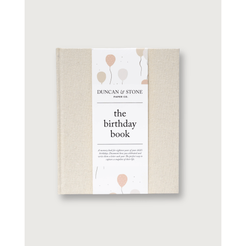 Birthday Memory Book