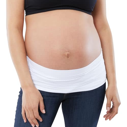 Ingrid & Isabel Basics Bellaband, Maternity Belly Band, Pants & Jeans Extender for Pregnancy & Postpartum