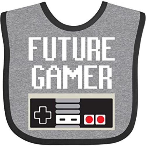 inktastic Future Gamer. Baby Bib