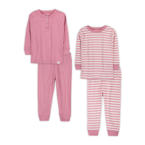 Toddler Girl Long Sleeve & Long Pant Pajamas.